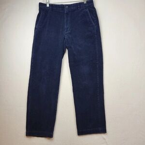 Brooks Brothers Navy Corduroy Pants 34/32